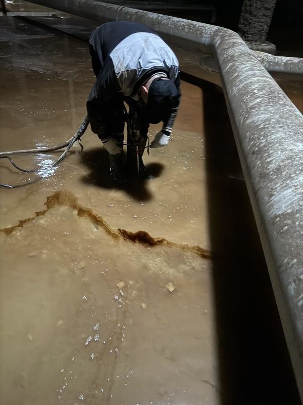 устранение осадки фундамента