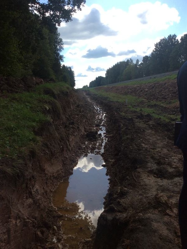 ремонт фундамента железнодорожной насыпи