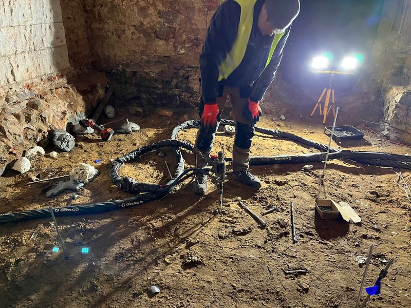 просадка пола