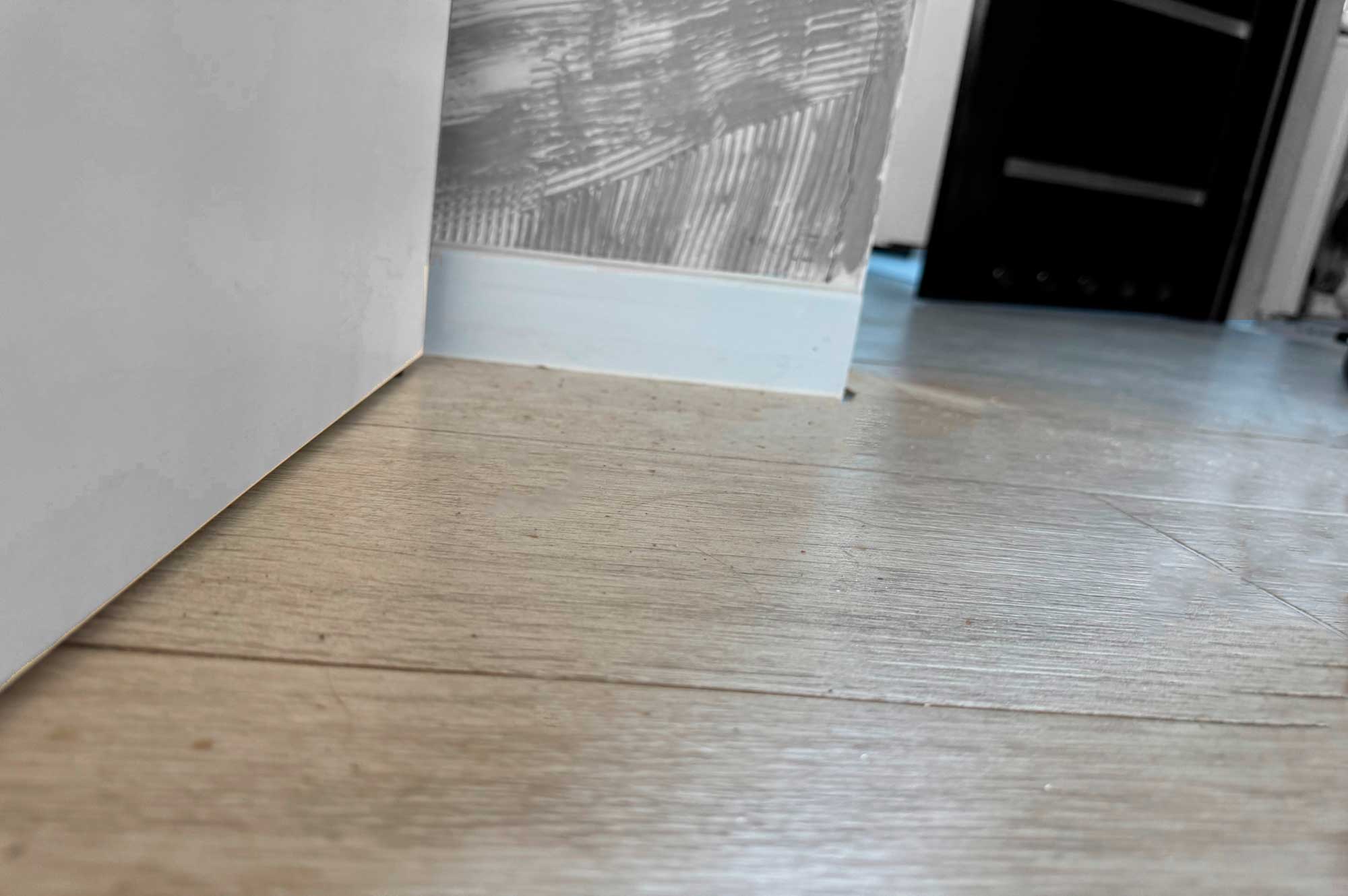 Просадка пола до инъекции